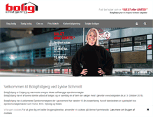 Tablet Screenshot of boligesbjerg.dk